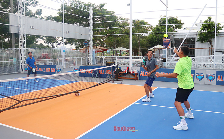 Hậu Giang hòa nhịp với pickleball